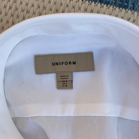 NWT Burberry Crisp White Button down Shirt! Size small - Picture 12 of 16